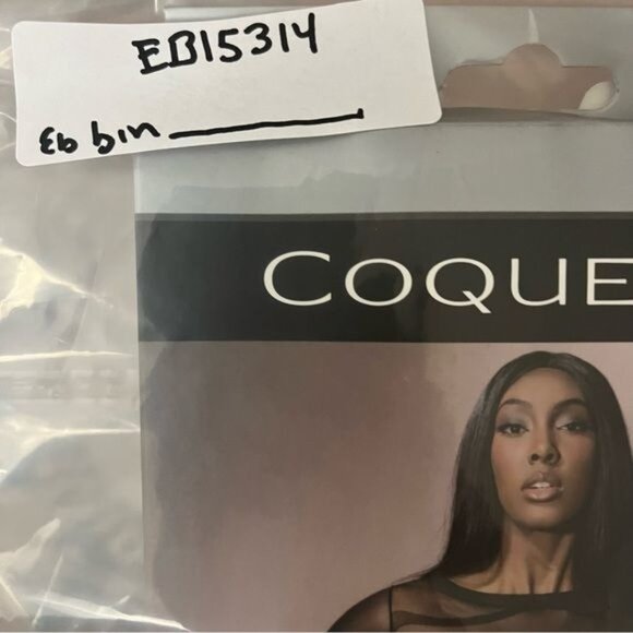 Coquette black sheer banging body bodysuit lingerie one size - Picture 5 of 5